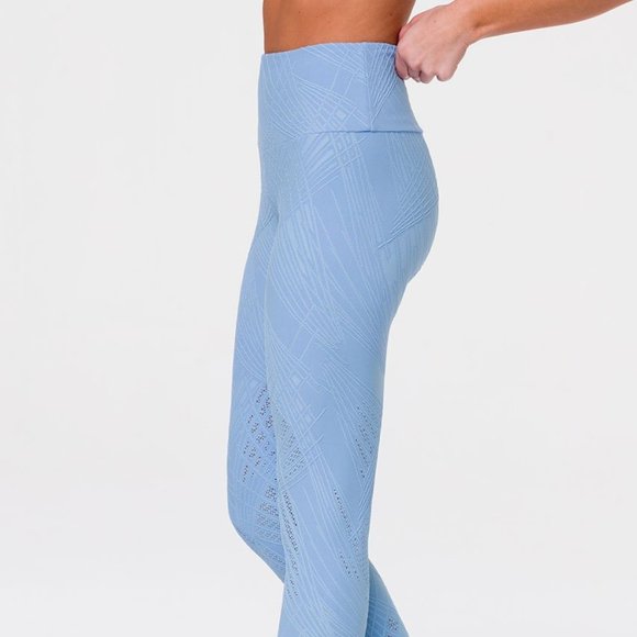 NWT ONZIe Blue  Selenite Midi Legging - Picture 4 of 14